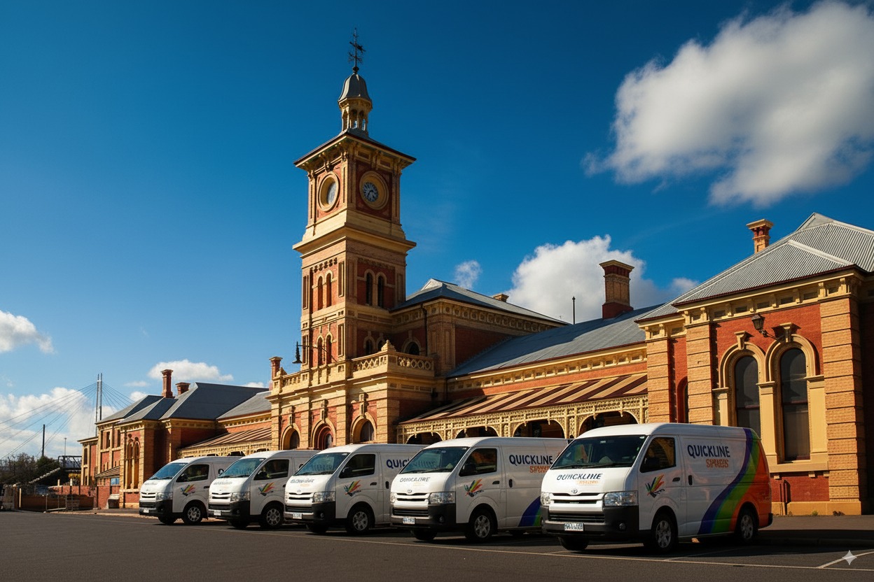 Professional fleet vehicle wraps installation in Albury-Wodonga