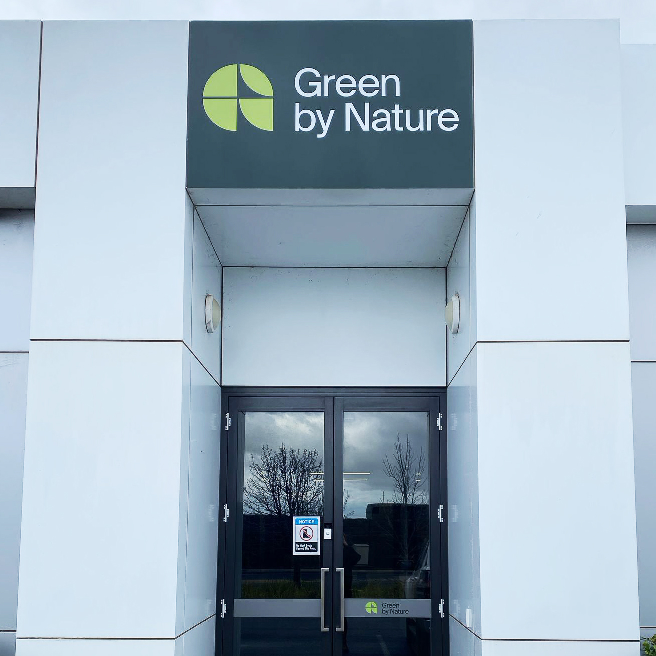 Exterior building signage
