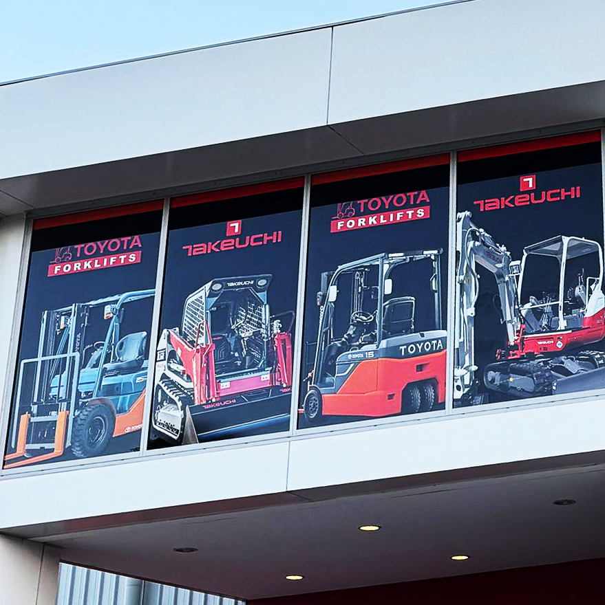 Exterior window prints