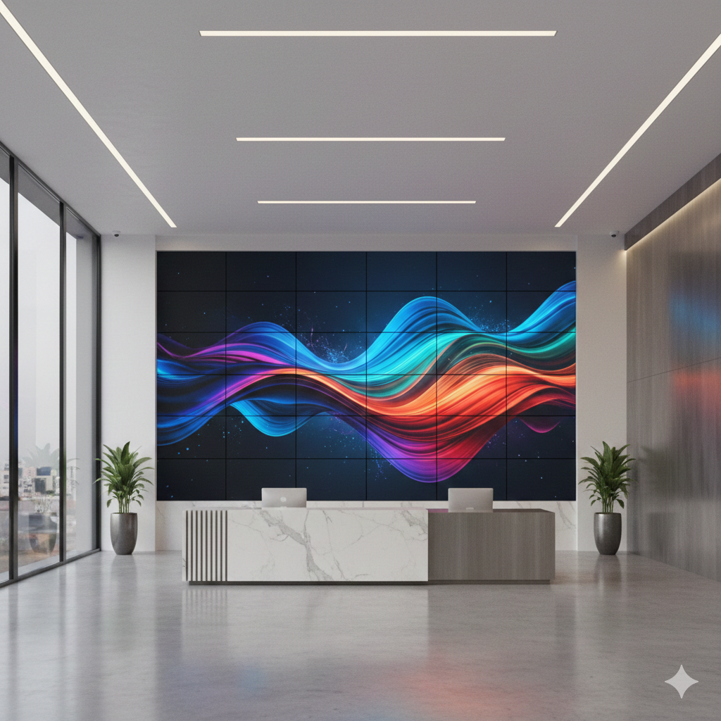 Indoor and outdoor LED displays