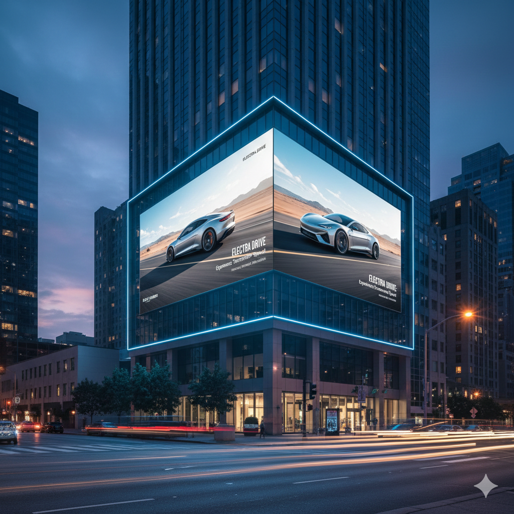 Indoor and outdoor LED displays - hover