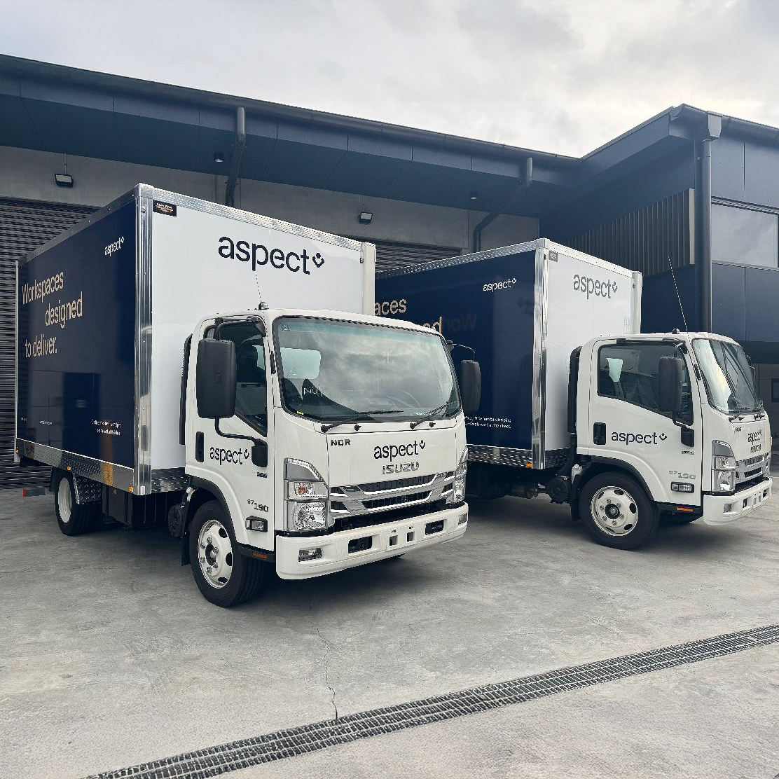 Fleet vehicle with professional wrap