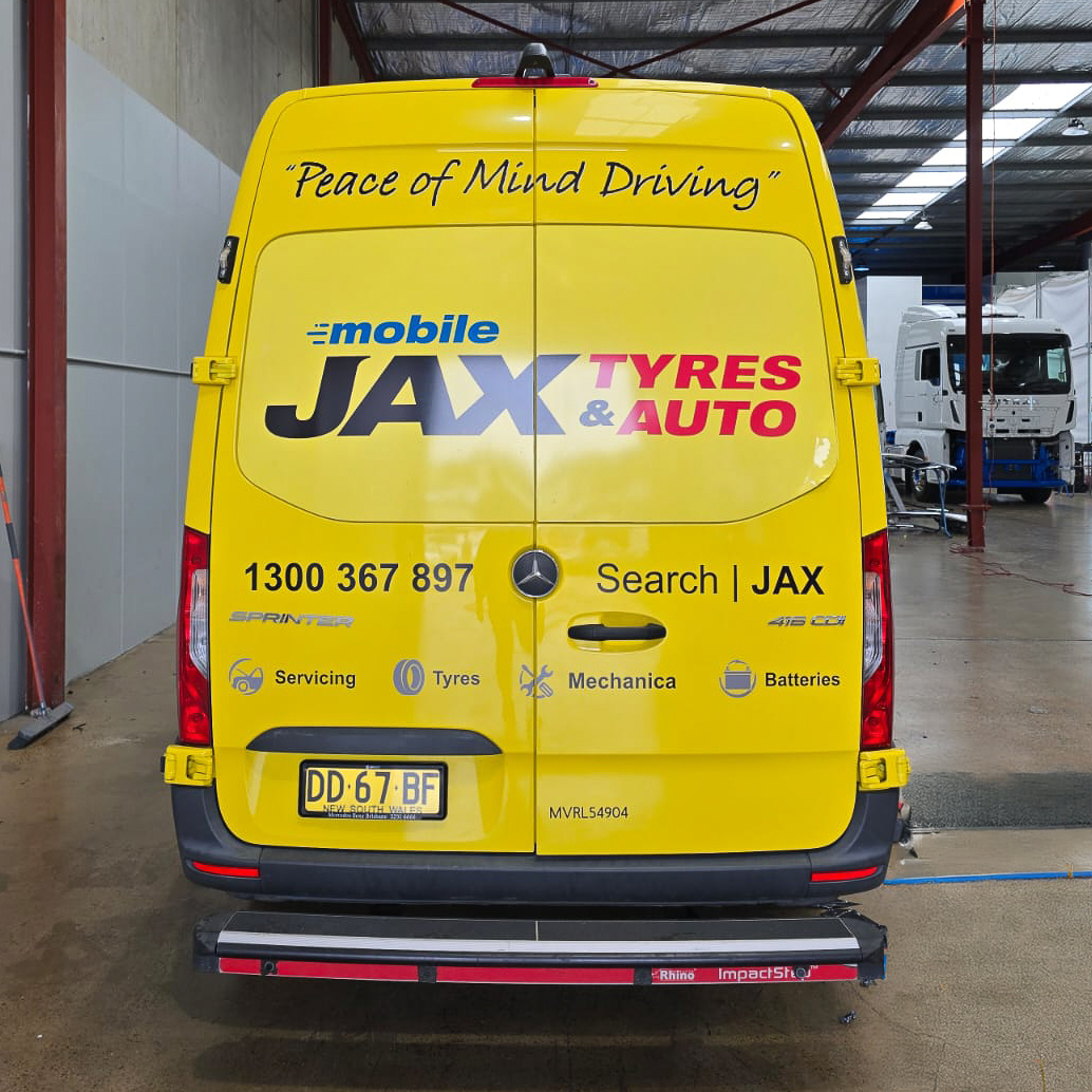 Fleet vehicle with professional wrap