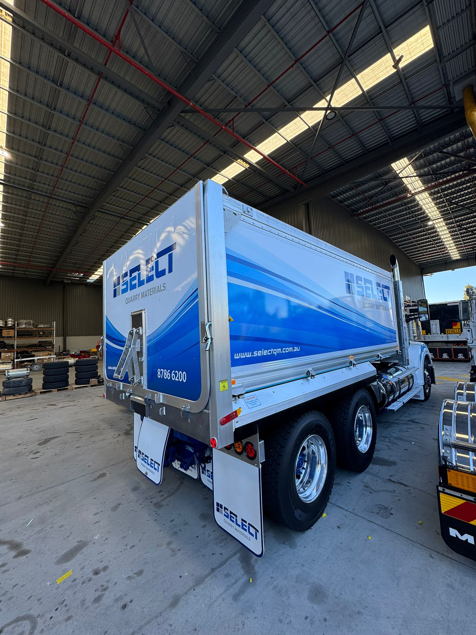 iSelect truck fleet branding